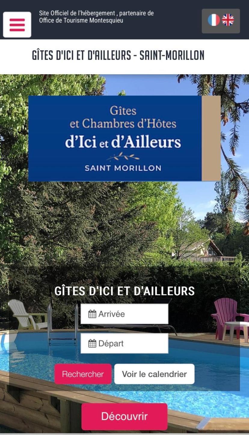 Gite D'Ici Et D'Ailleurs 2 Maison Proche Bordeaux Et Bassin D Arcachon Saint-Morillon Exterior foto